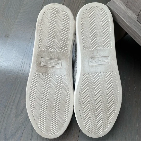 J/Slide woven white loafer sneakers -sz 7 - Picture 5 of 5